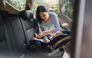 Mother baby car seat